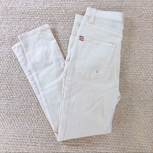 BDG white skinny ankle pants, size 27